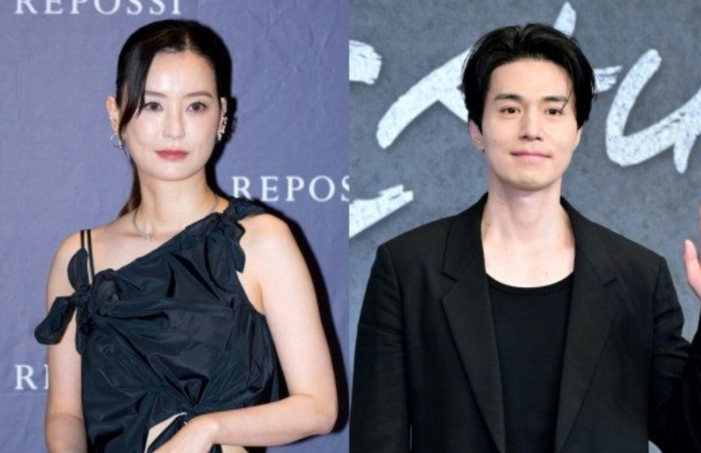 Актриса Чон Ю Ми и актер Ли Дон Ук.