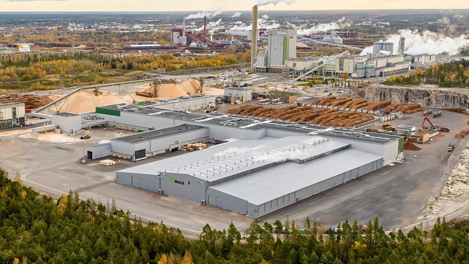    Лесопильный завод Metsa в Рауме, Финляндия. Автор фото: Metsa Fibre/metsagroup.com