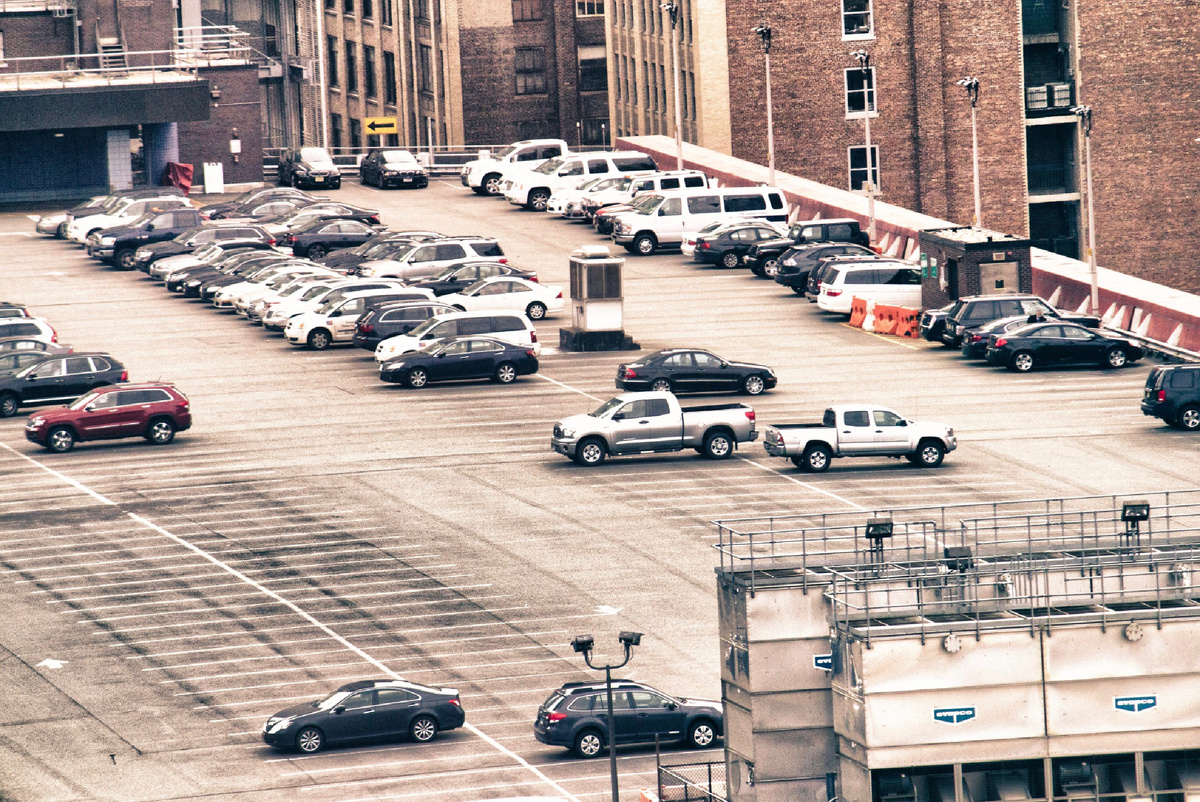 Парковка в Нью-Йорке 