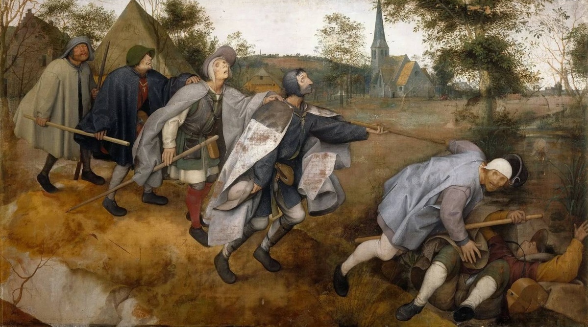     Питер Брейгель Старший. Слепые. 1568