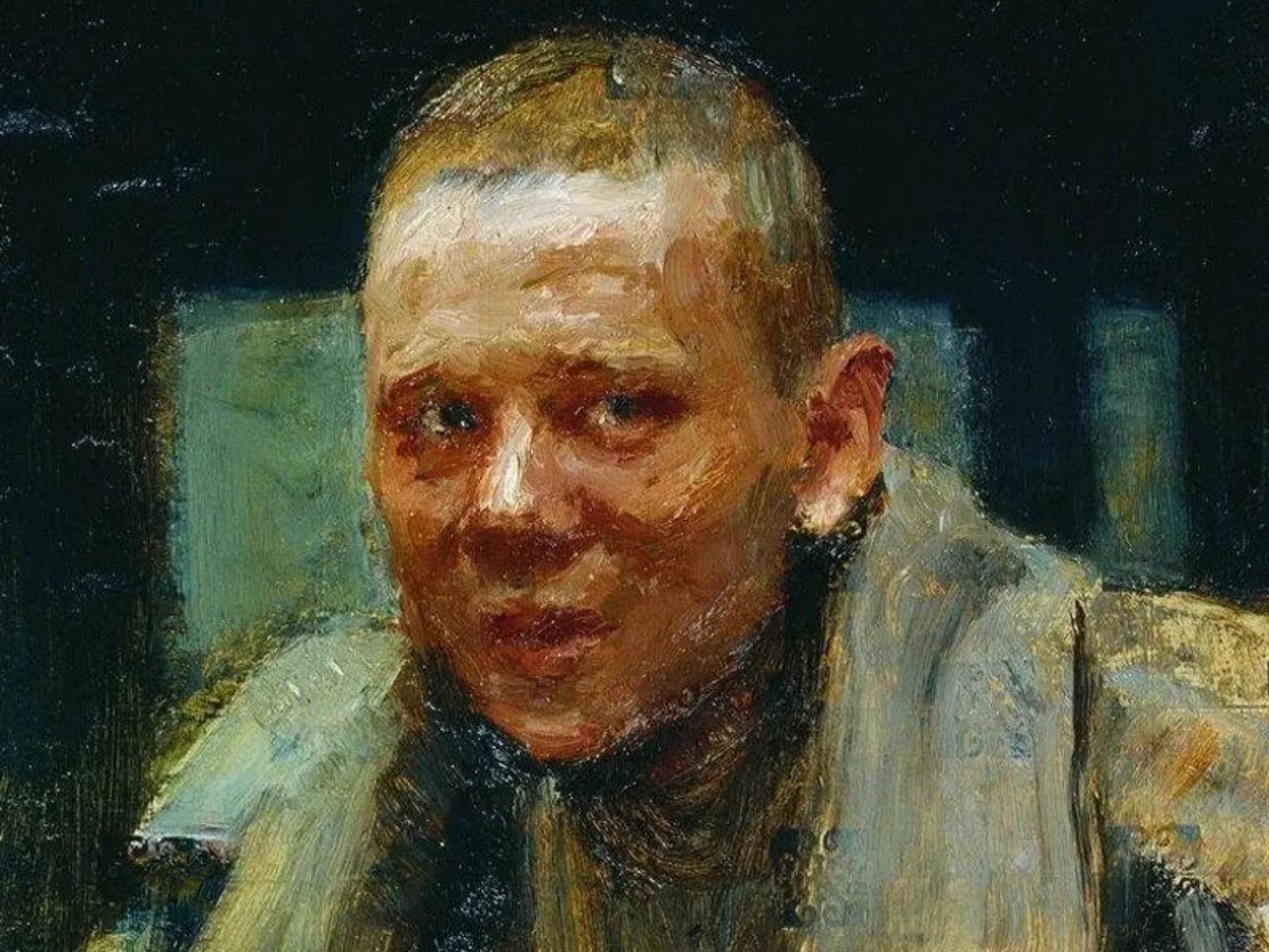     Илья Репин. Дезертир (фрагмент). 1917   
undefined