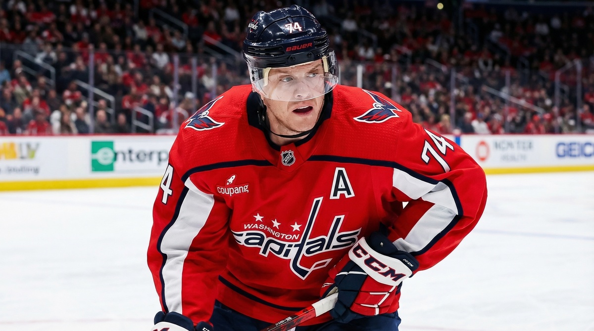    Джон Карлсон хоккеист форма Вашингтон Кэпиталз не Анахайм NHL.com