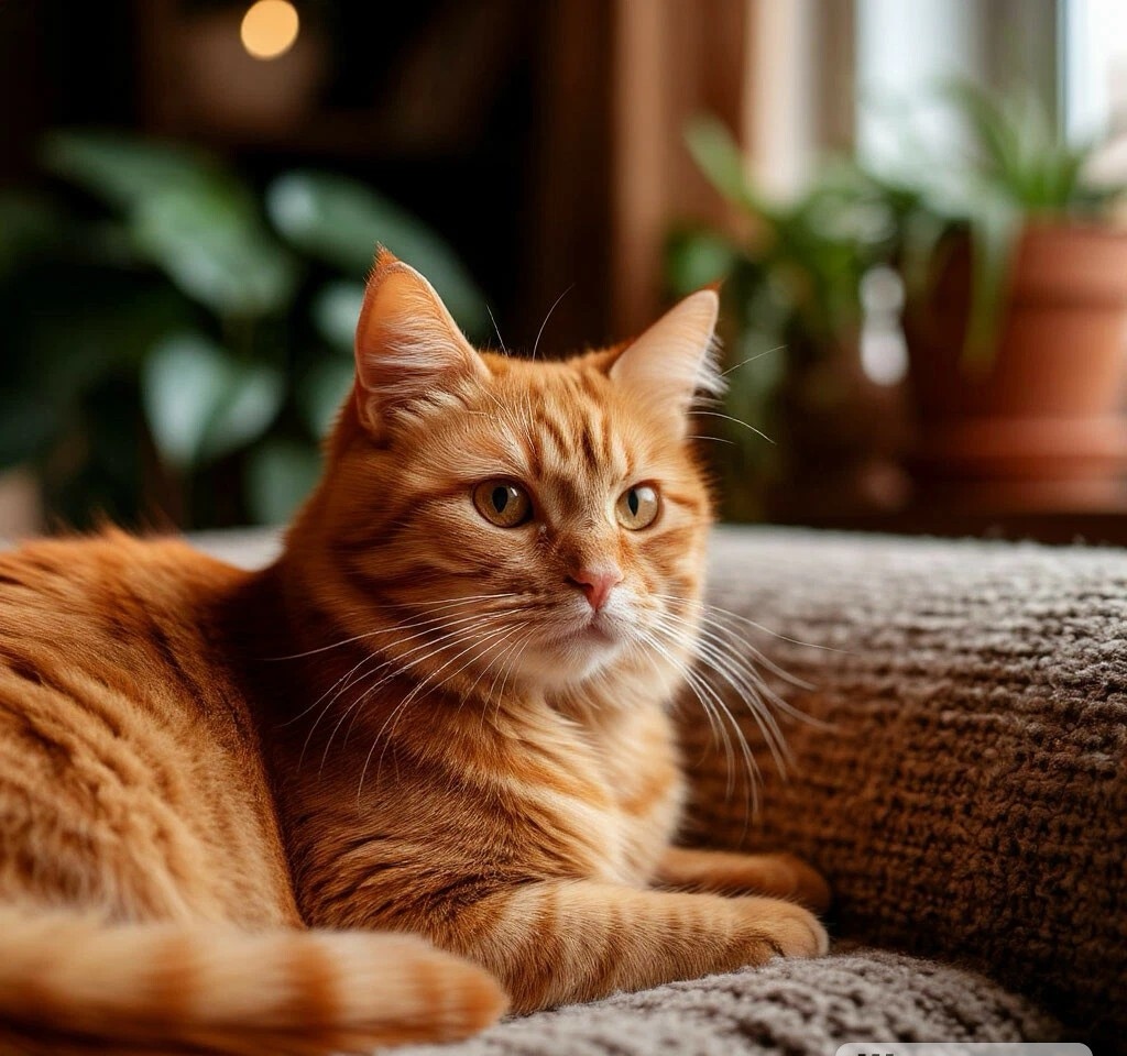 Кот Уютный от ИИ. 