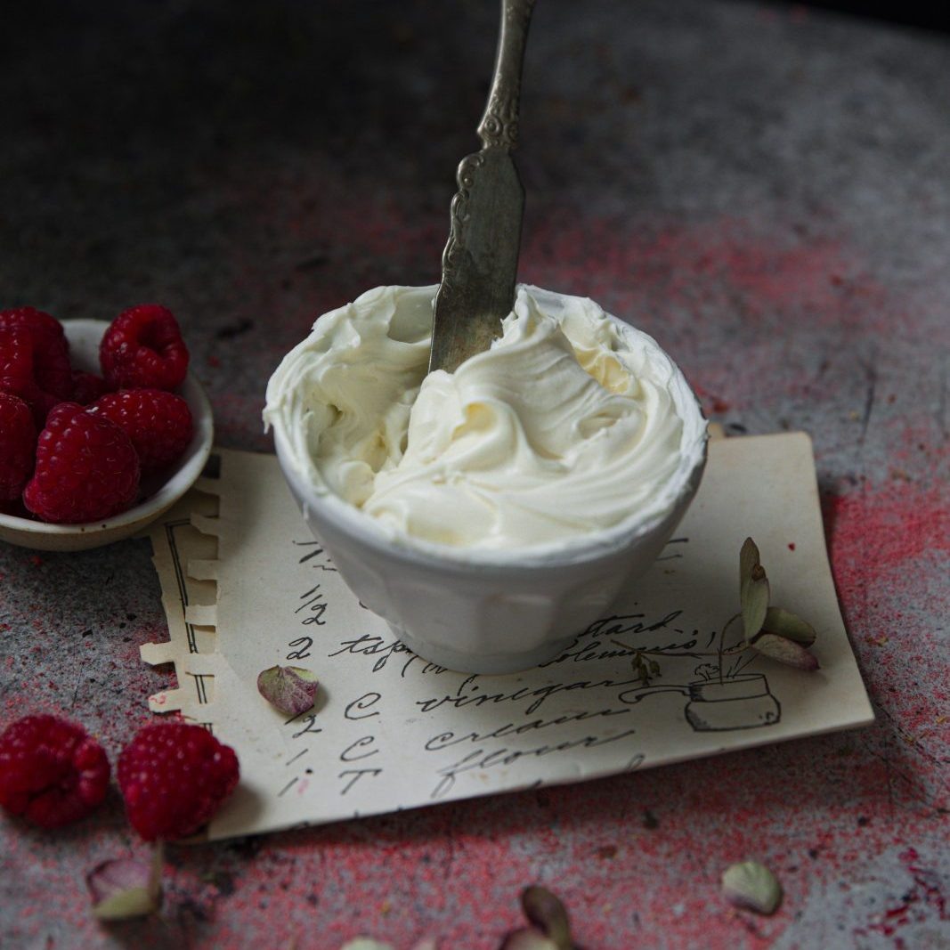 Домашний сыр маскарпоне.