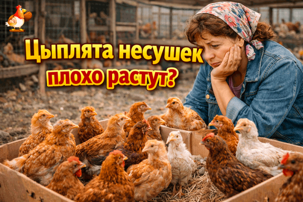 Цыплята несушек плохо растут? 🐥📉 17 причин, почему “карлики” в брудере – и как вернуть рост без шаманства (эпично, с историями и таблицами