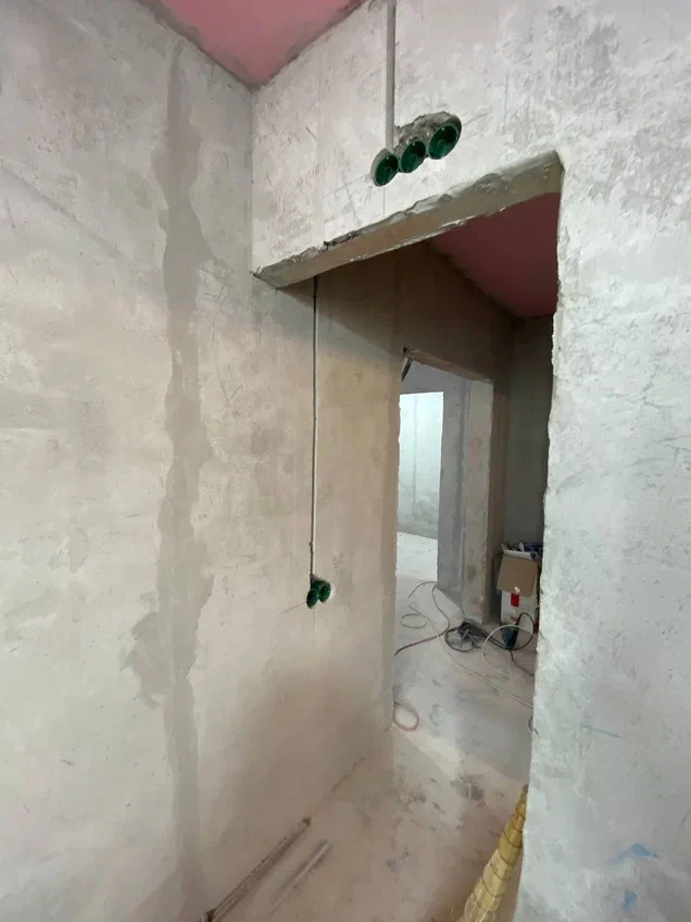 Ремонт квартиры в новостройке без отделки. Проект Domeo