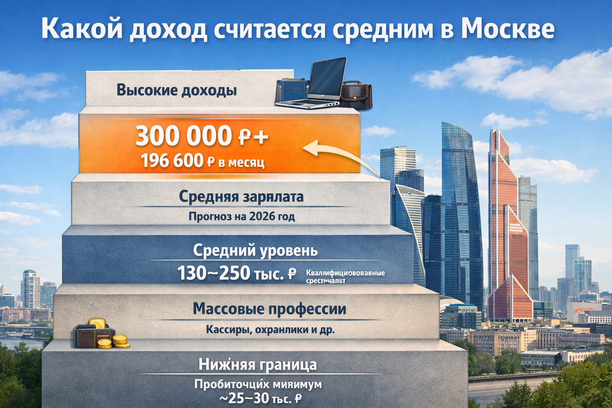 Средний уровонь дохода