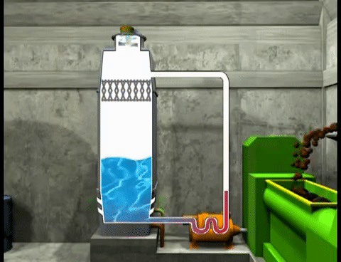  Градирни с механической тягой могут монтироваться внутри производственных помещений, например, совместно с воздуховодами отвода нагретого воздуха.