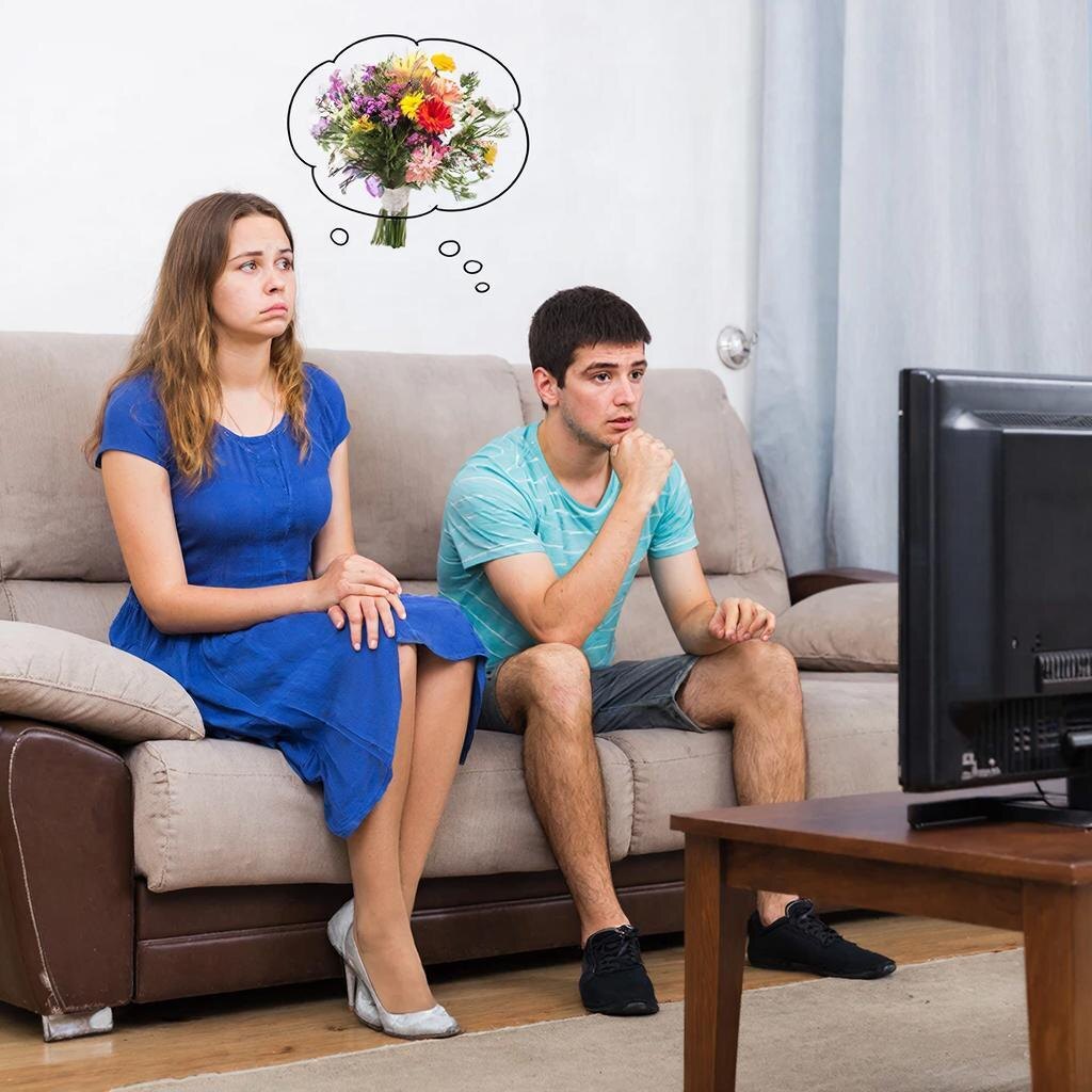 Хочется цветы. Чтобы быть как все..