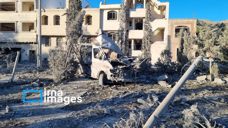 Дома мирных жителей после атаки в поселении Зибашехр, Шираз. Фото Агентства ИРНА.