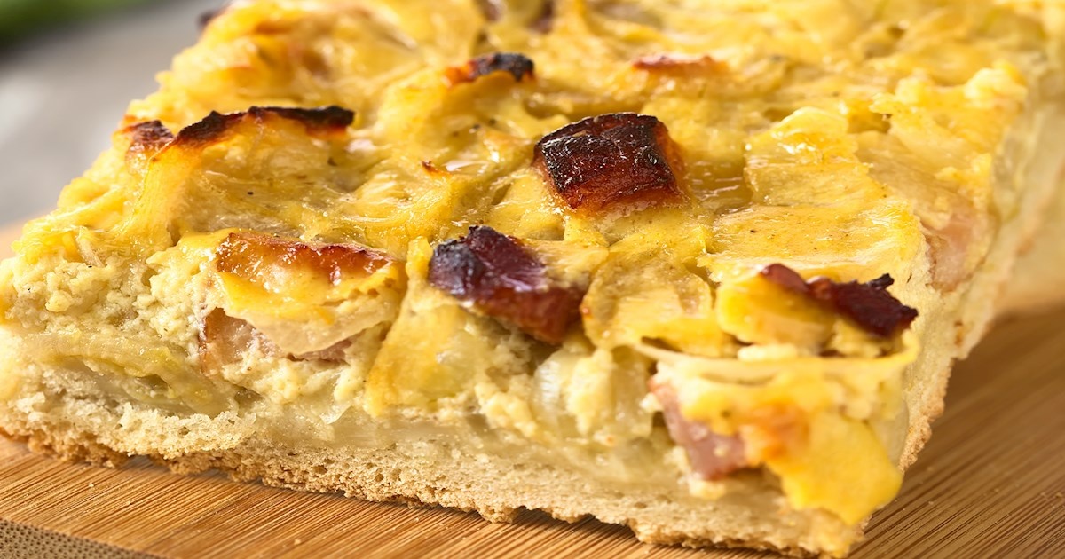 тюрингский пирог с луком