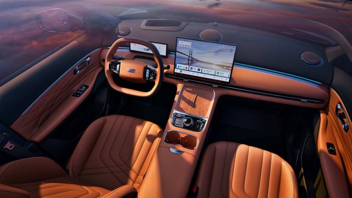 Geely Galaxy Starship 7. интерьер