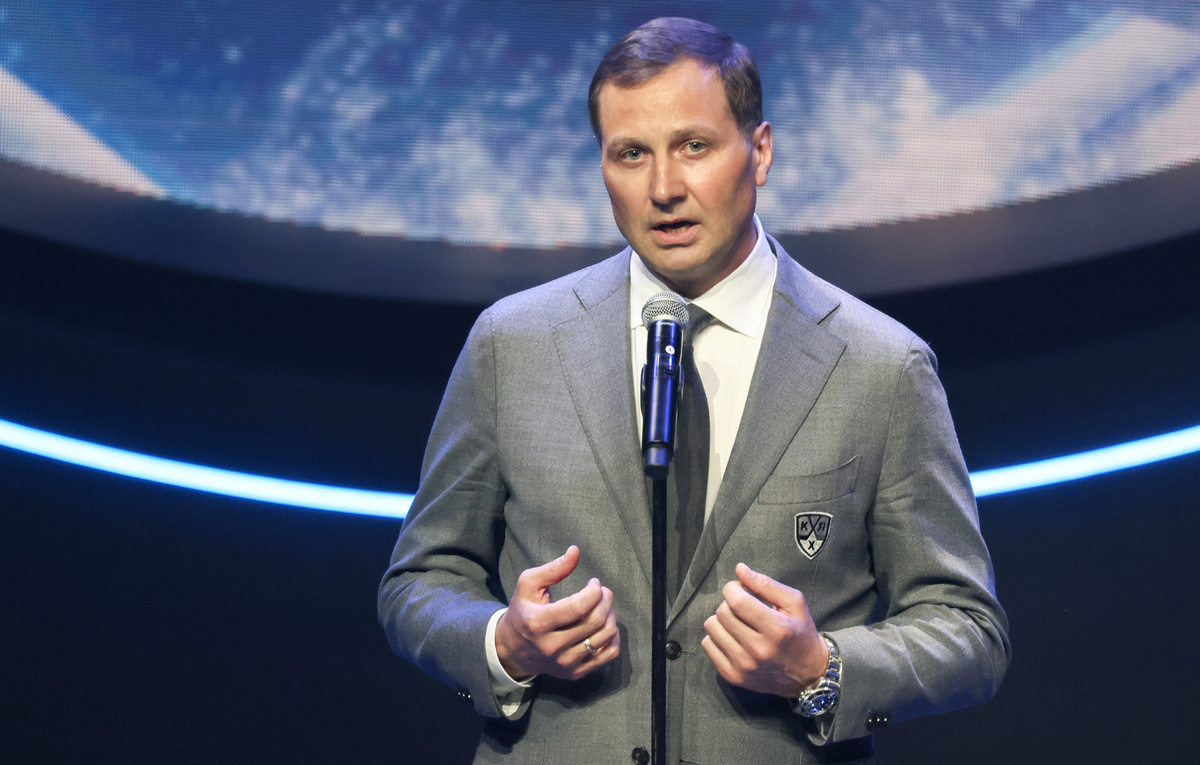    Президент КХЛ Алексей Морозов   Александр Щербак/ТАСС