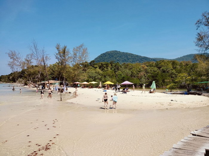 Пляж со звдездами, март