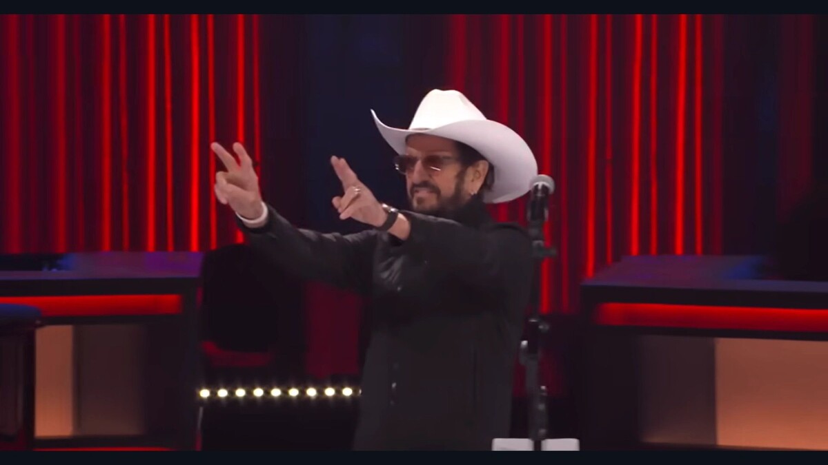    Кадр видео канала Ringo Starr/www.youtube.com/watch?v=0Sr-U0xZUEU