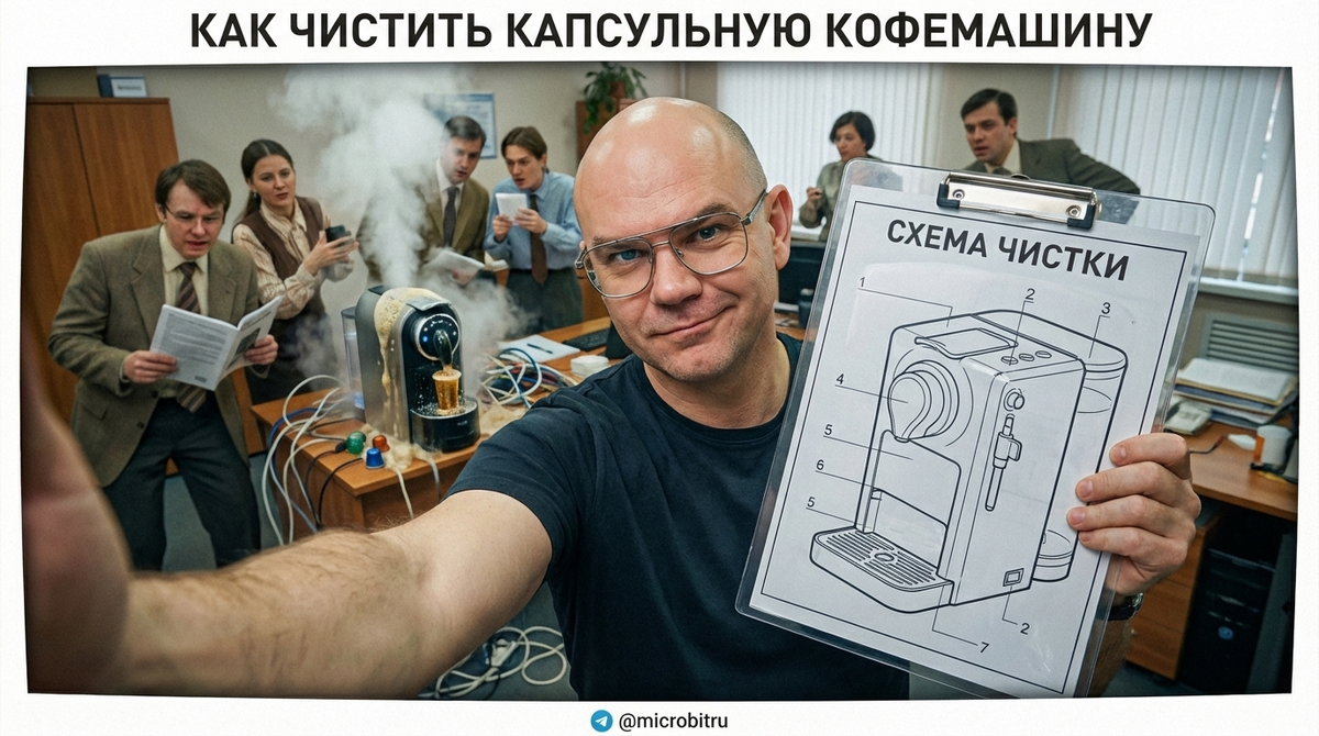    Регулярная чистка капсульной кофемашины помогает продлить ее жизнь. as7