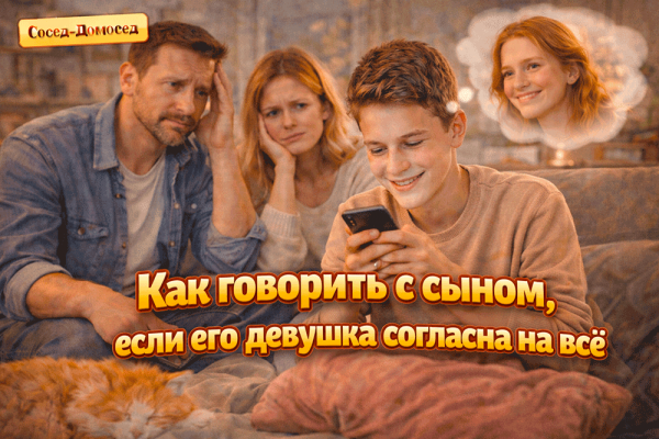 Добрый день, дорогие родители! Как говорить с сыном про согласие девушки, интим и безопасность 😅🧠 Без морализаторства