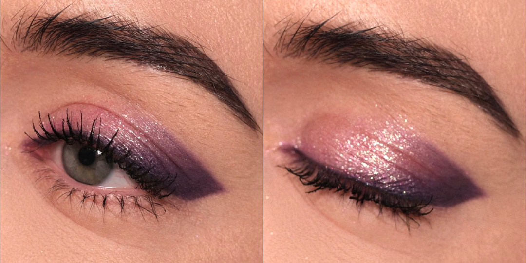 «Пурпурный уголок» — простой и красивый макияж за 5 минут!