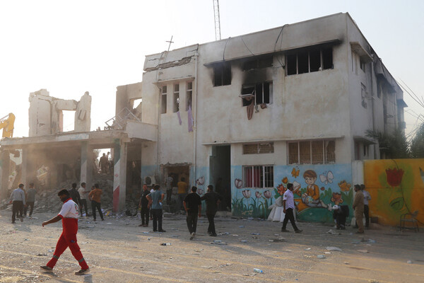 Последствия удара по школе в Минабе, Иран, 28 февраля 2026 года / Abbas Zakeri/Mehr News/WANA/Reuters   📷