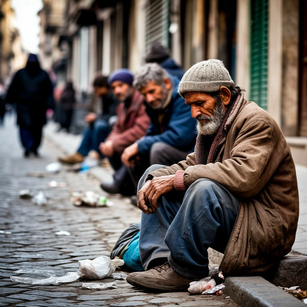 Попрошайки просят об одном: "Подайте на хлеб", - а ты своих давно просил(а) помочь?