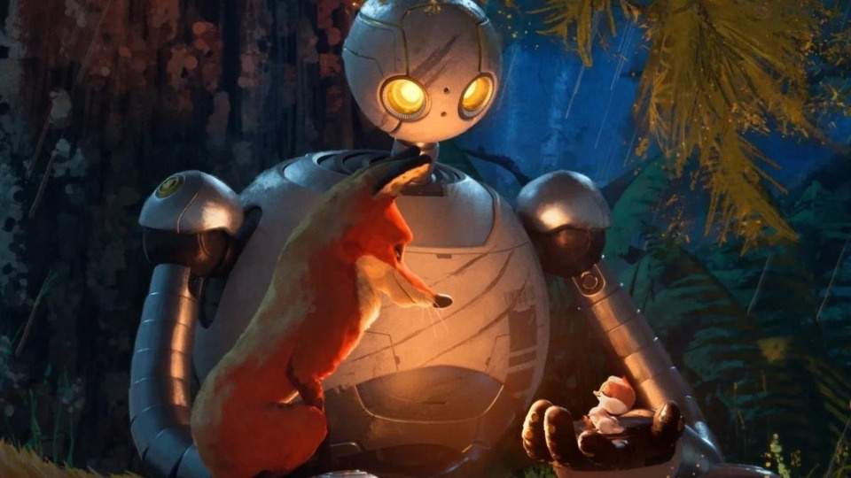    Кадр из мультфильма «Дикий робот». Источник: DreamWorks
