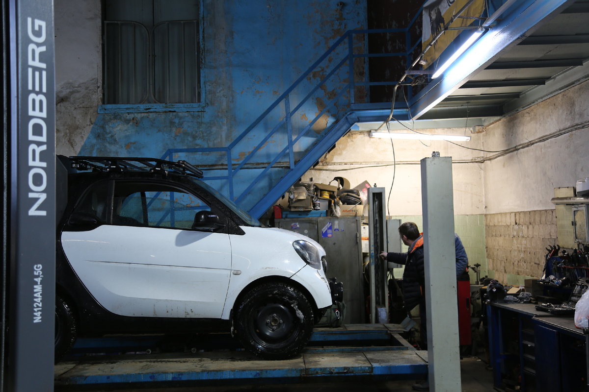 Мой ЧБ Смарт, 2016гв, турбо, 170.000км