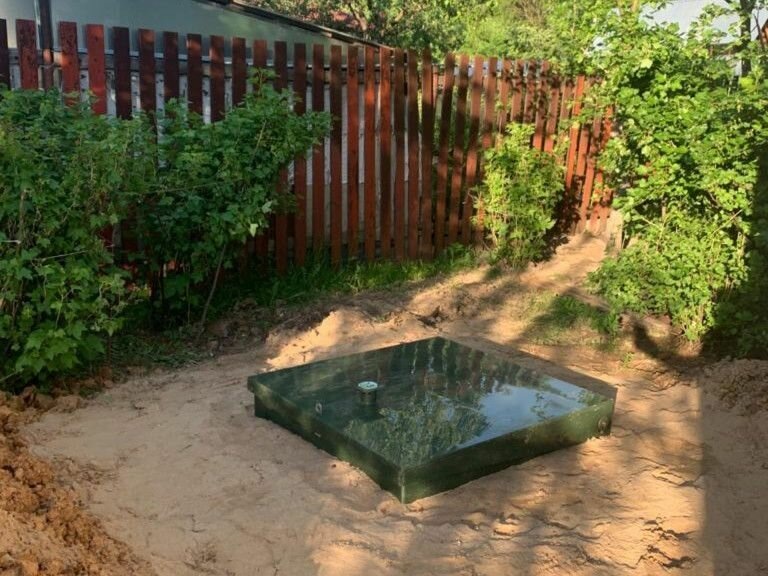 Септик Топас на участке