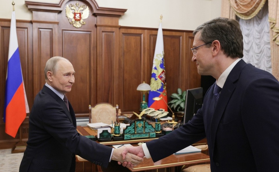    Владимир Путин провел рабочую встречу с губернатором Нижегородской области. Фото: kremlin.ru