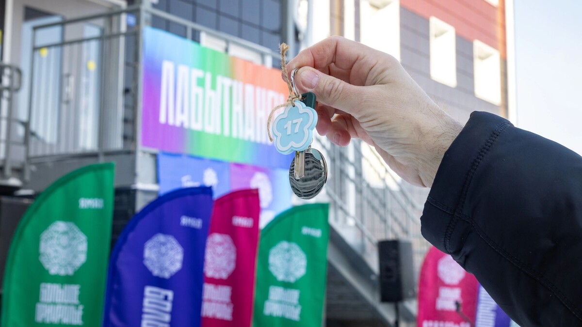    В Лабытнанги очередное новоселье для жильцов расселенных "авариек" Фото: Фёдор Воронов / "Ямал-Медиа"