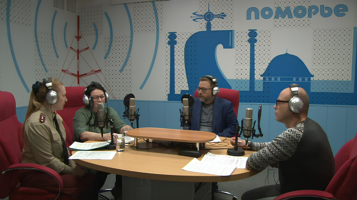 Снимок экрана с прямого эфира «Вести Поморья» от 4.03.2026.