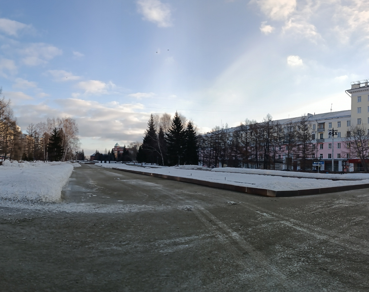 Где-то на просторах моего города. Фотография автора, февраль 2026 года. 