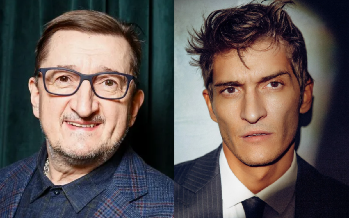 на фото Александр Лыков и его сын Матвей 