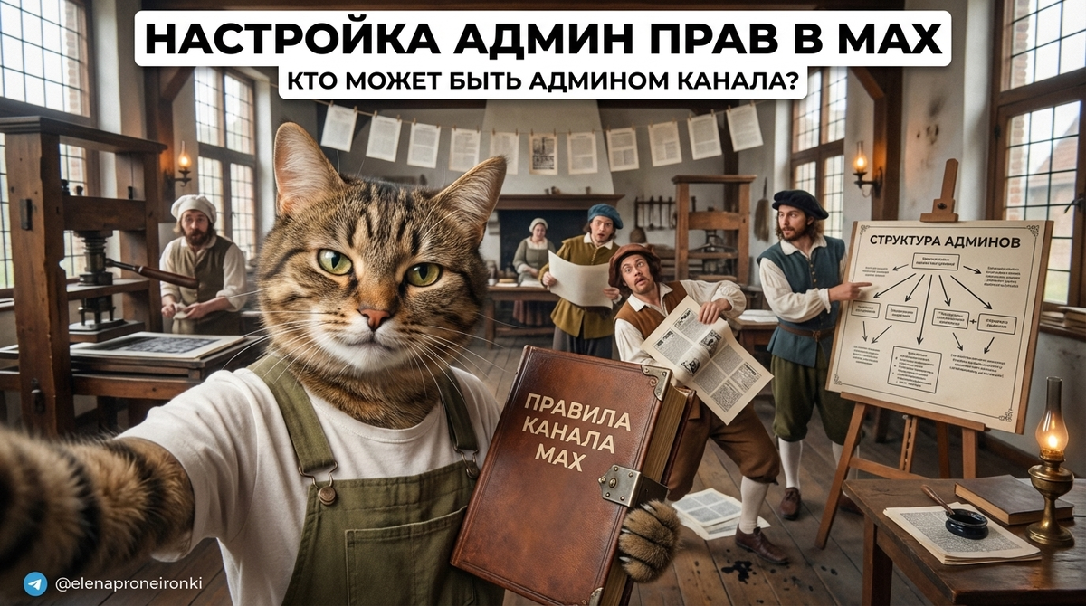    Узнайте, как правильно настроить права администраторов в Max. lenka