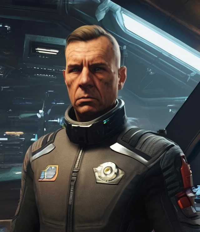 Генерал Хлор. Изображение создано нейросетью Шедеврум