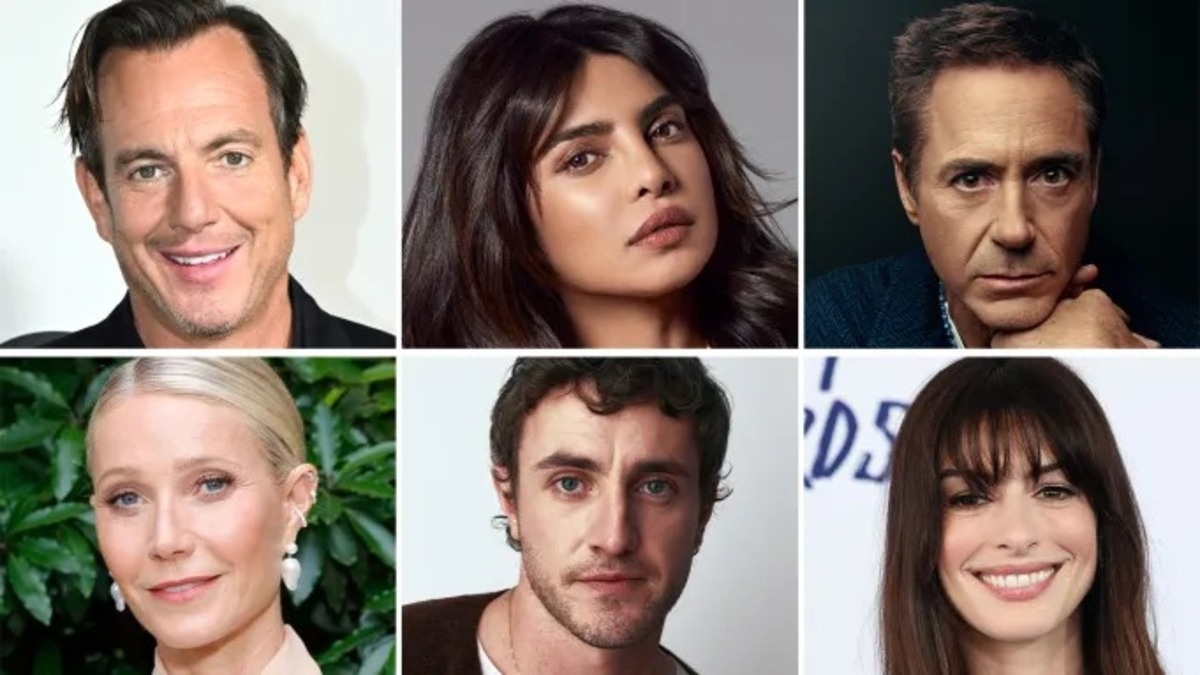 Список ведущих церемонии вручения премии «Оскар» 2026 годаПо часовой стрелке сверху слева: Уилл Арнетт, Приянка Чопра Джонас, Роберт Дауни мл., Энн Хэтэуэй, Пол Мескал и Гвинет Пэлтроу/Источник: Getty/Kyle Galvin/Universal Pictures/Getty/Deadline/Getty