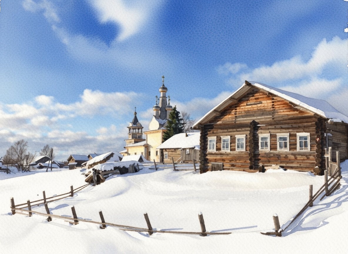 Русские север хранит традиции и ценности русского народа. 