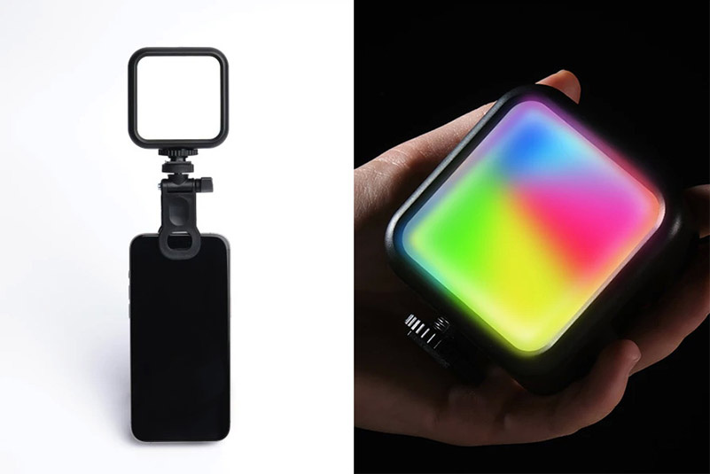 Лампа даёт и белый, и цветной свет, что помогает расставить нужные акценты / Фото: raylab.ru