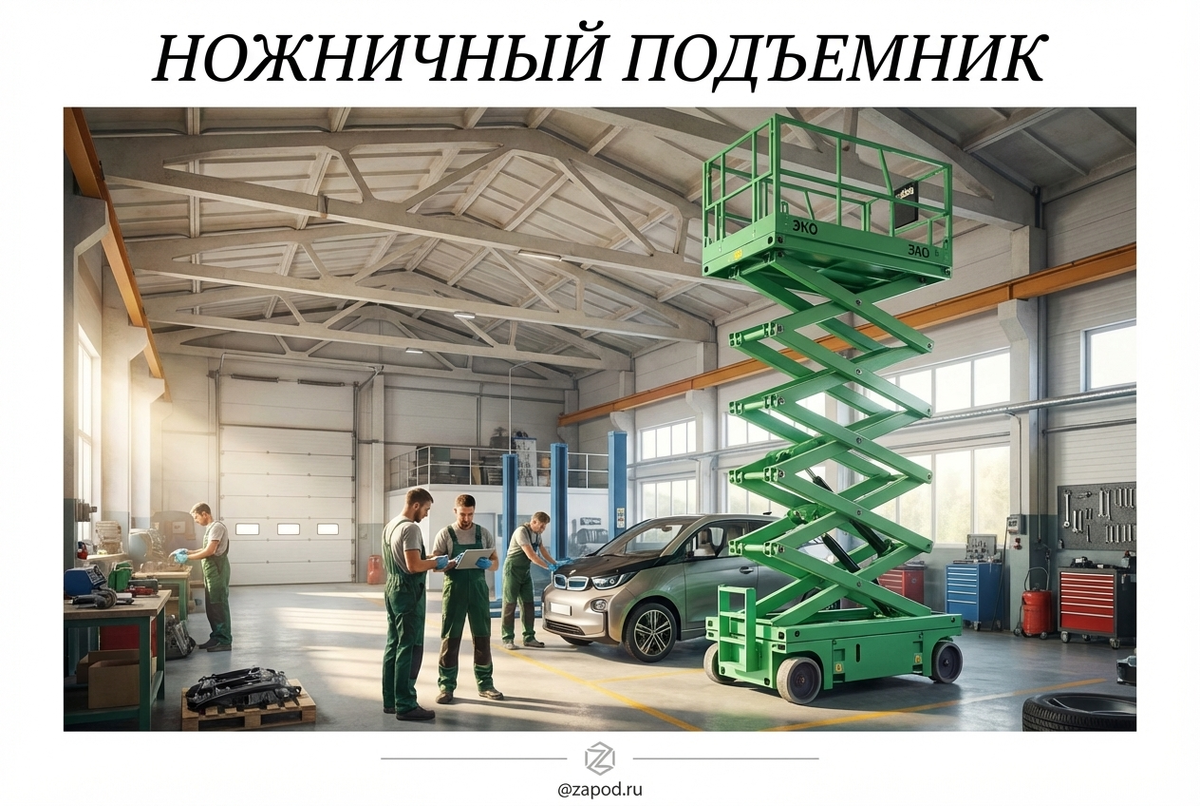    Выбор и покупка ножничного подъемника 14 метров admin