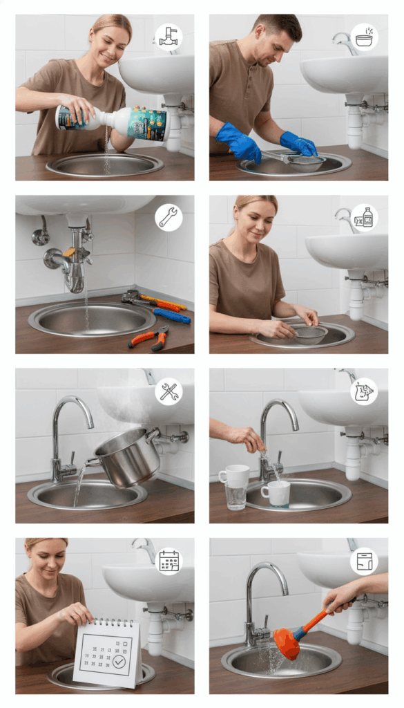    7_steps_to_prevent_clogs SYNER-BRAUN