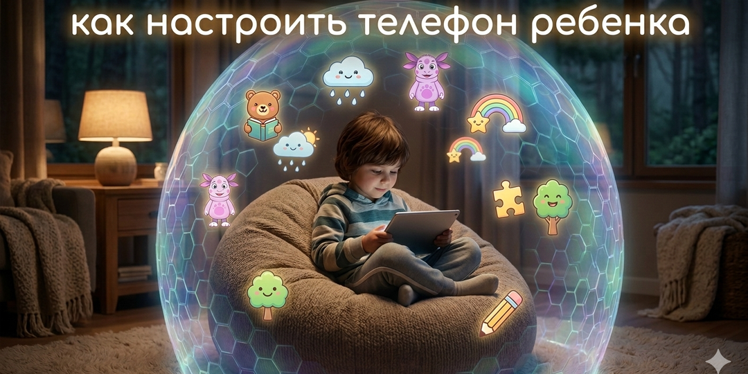 "Как настроить телефон ребенка"