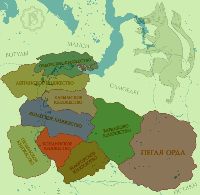 Сибирские княжества в XVI веке