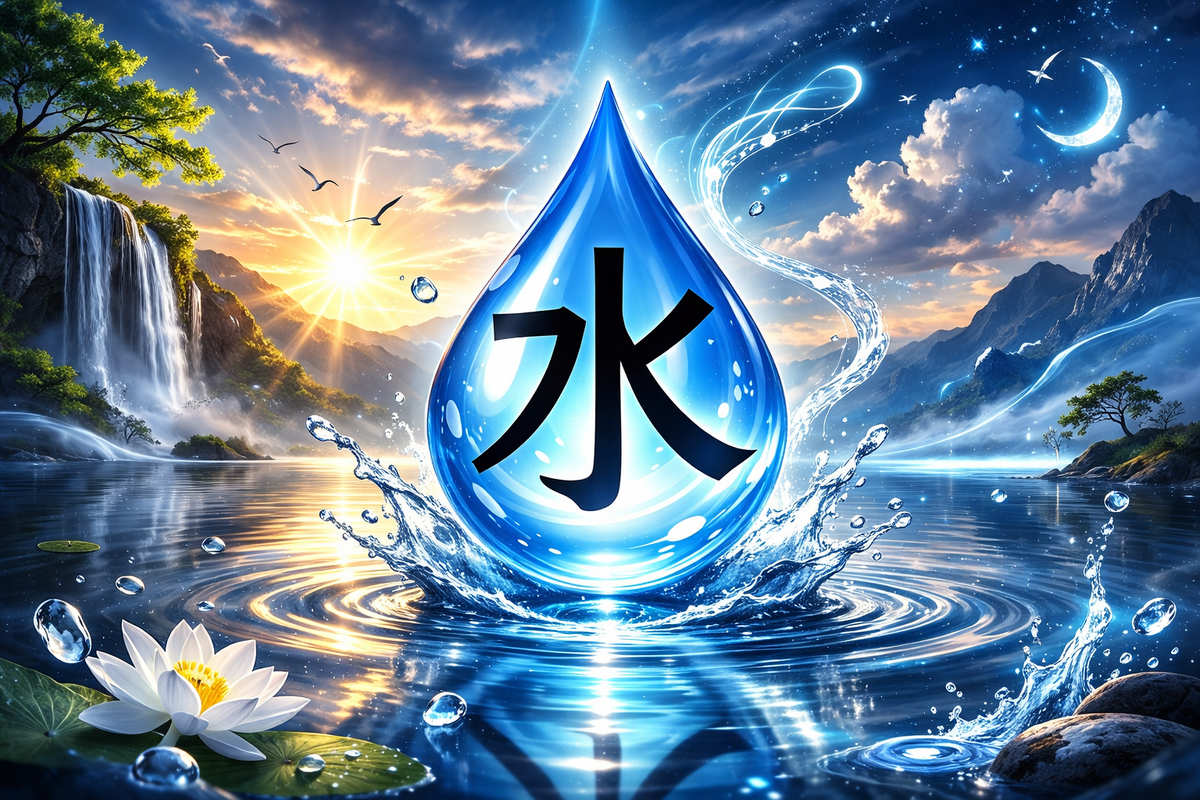 В китайской философии вода — образ настоящей силы без агрессии.