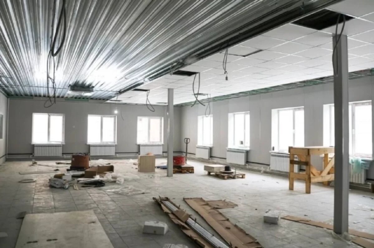    Новое приёмное отделение скорой помощи строится в Новомосковске