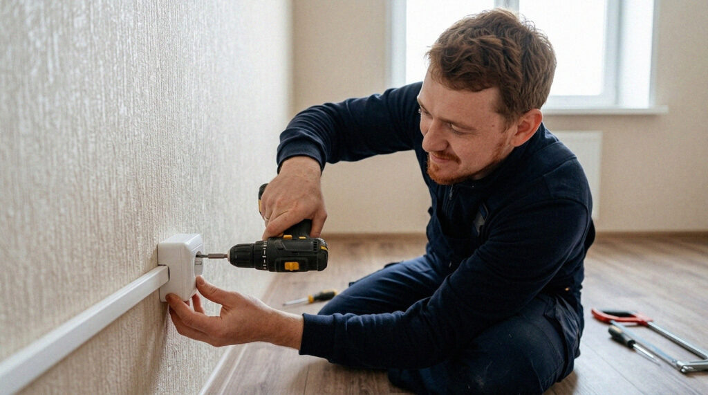    Варианты прокладки кабеля без пыли и грязи 3DElectro