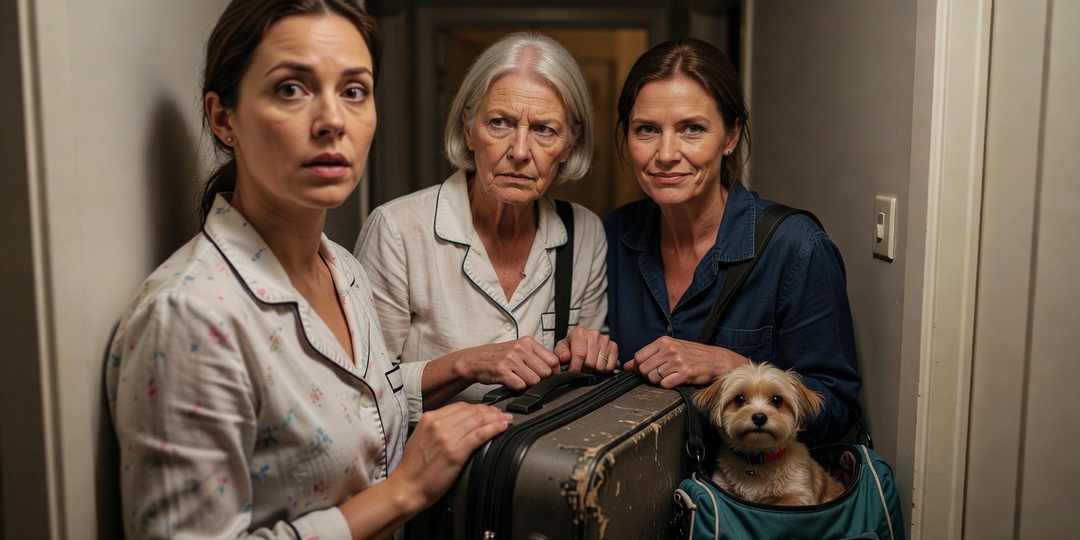 — Свекровь приехала на два дня раньше, с сестрой мужа и собачкой. Через сутки я сказала им всё, что думаю