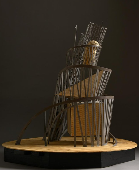 Модель памятника III Коммунистическому интернационалу, 1986–1987 годы, Государственный музейно-выставочный центр «РОСИЗО», Москва © Public domain