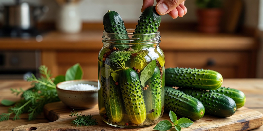 Солёные огурцы с горчицей — как из бочки, только лучше