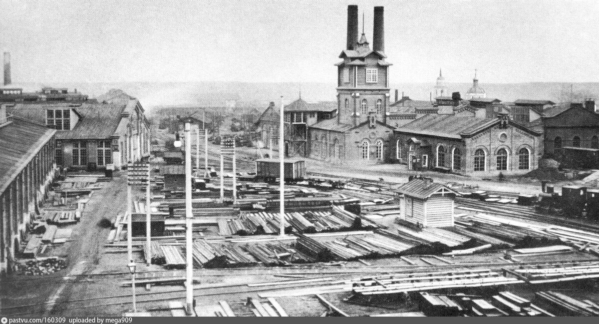 Коломенский машиностроительный завод 1885—1890 гг.