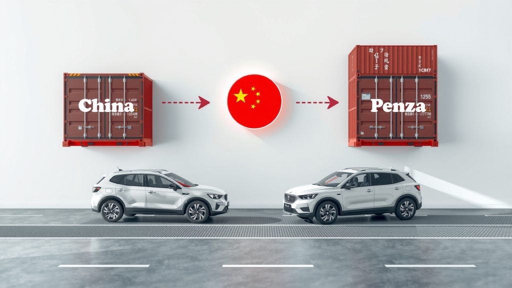    Как заказать авто из Китая в Пензе для покупателей