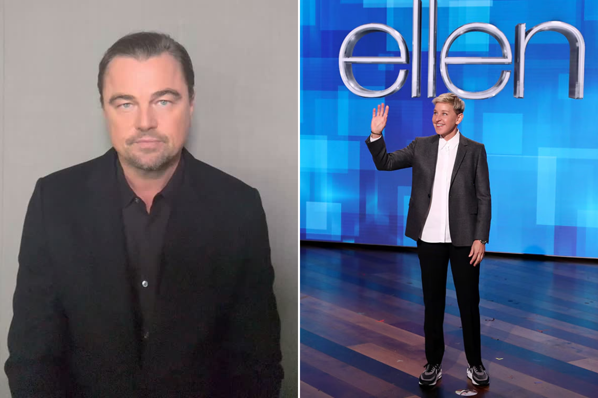    Фото: Леонардо Ди Каприо, источник: leonardodicaprio/Instagram (владелец компания Meta признана в России экстремистской и запрещена); скрин видео с программы "Ellen", источник: youtube.com